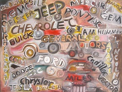 Cars, 60x80 cm , 2014